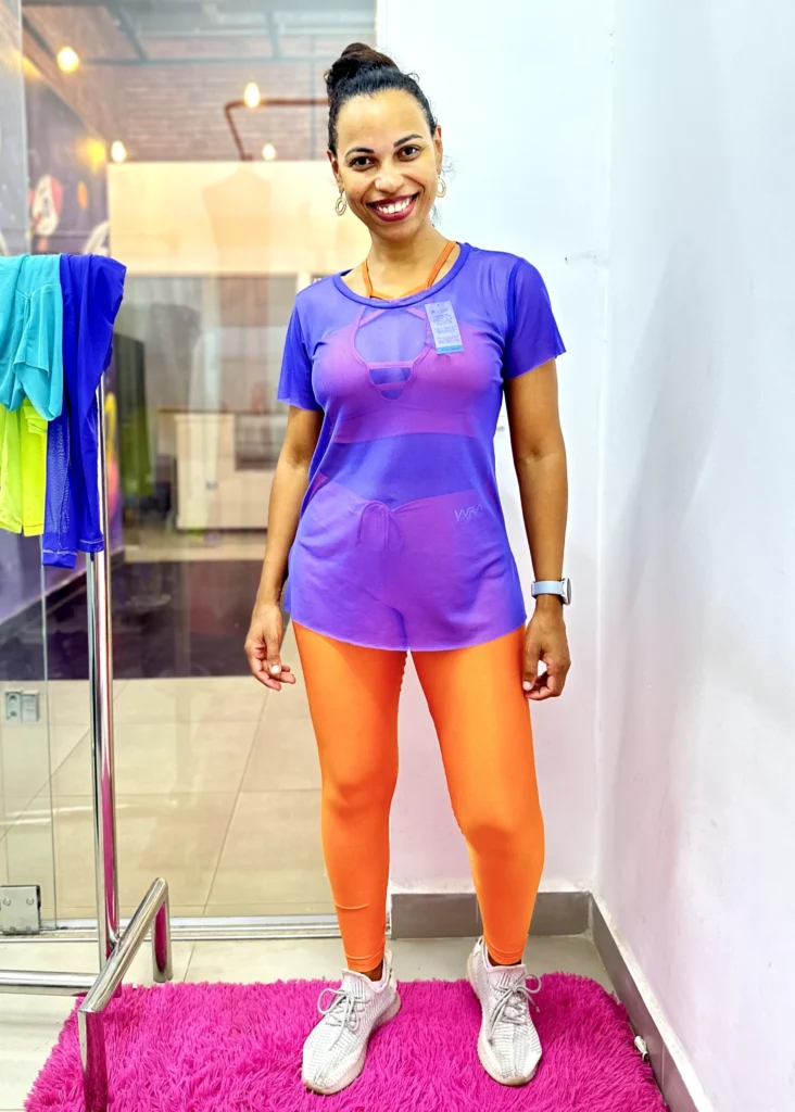 Blusão de Tule Wra FitBeach Roxo 3