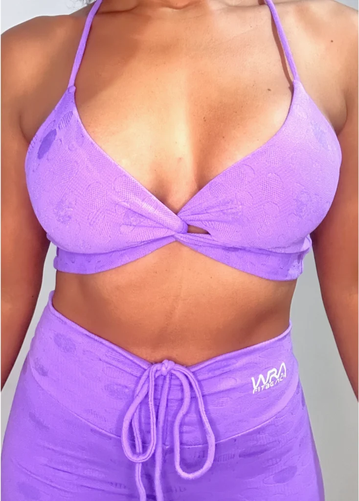 Conjunto Jacquard Texturizado Alta Compressão - Wra FitBeach 4