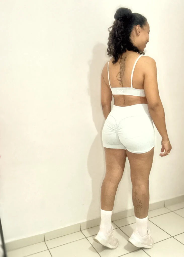 Conjunto de Short Wra Jacquard Animal Print