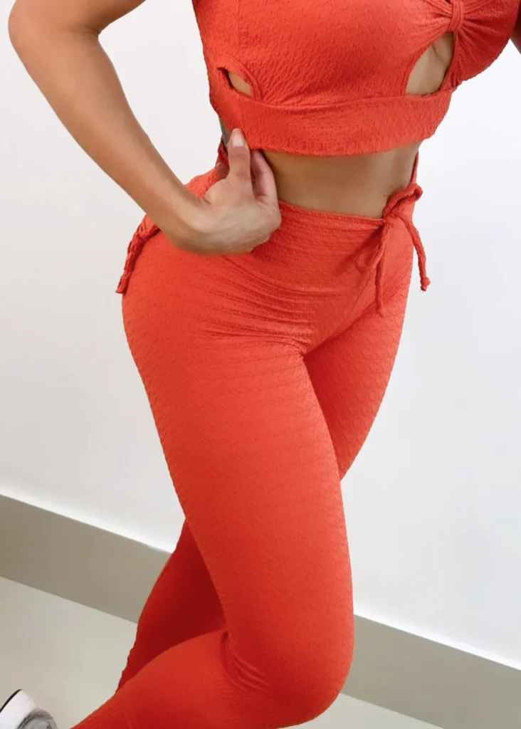 Conjunto Wra Terra Cota Empina Bumbum e Bolso 2
