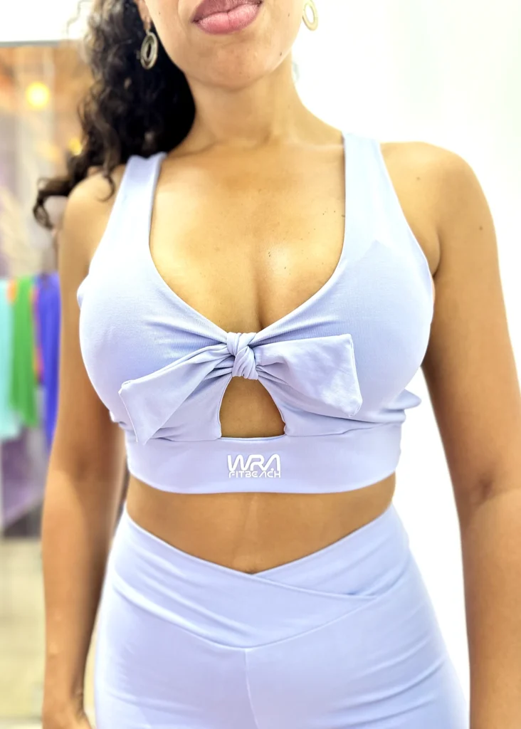 Conjunto Azul Bebê Wra Poliamida Neo Soul - wra fitbeach 2