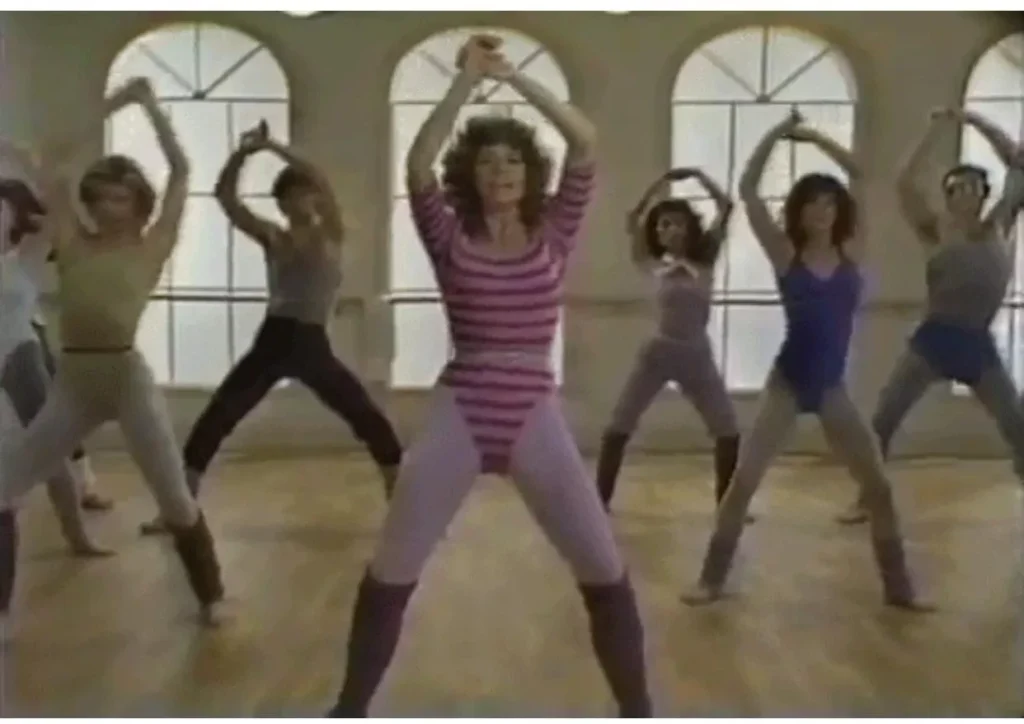 Jane Fonda em sua fita VHS de 1982 - wra fitbeach - top new suplementos