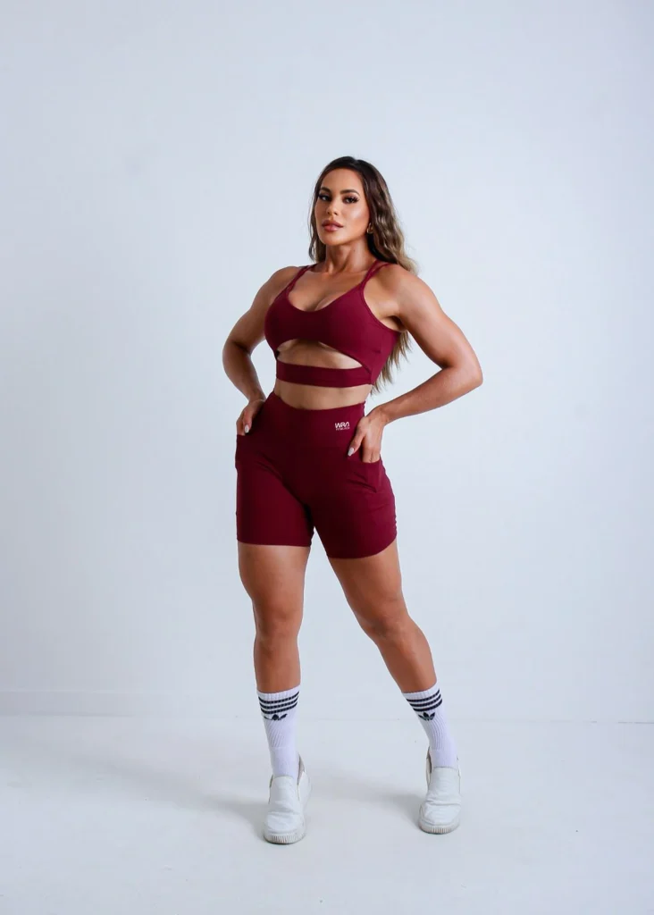 Conjunto de Short WRA Poliamida Neo Soul - wra fitbeach 2
