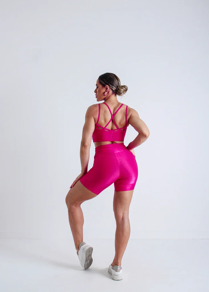 Conjunto de Short com Bolso WRA Canelado Pulse - WRA FITBEACH 2