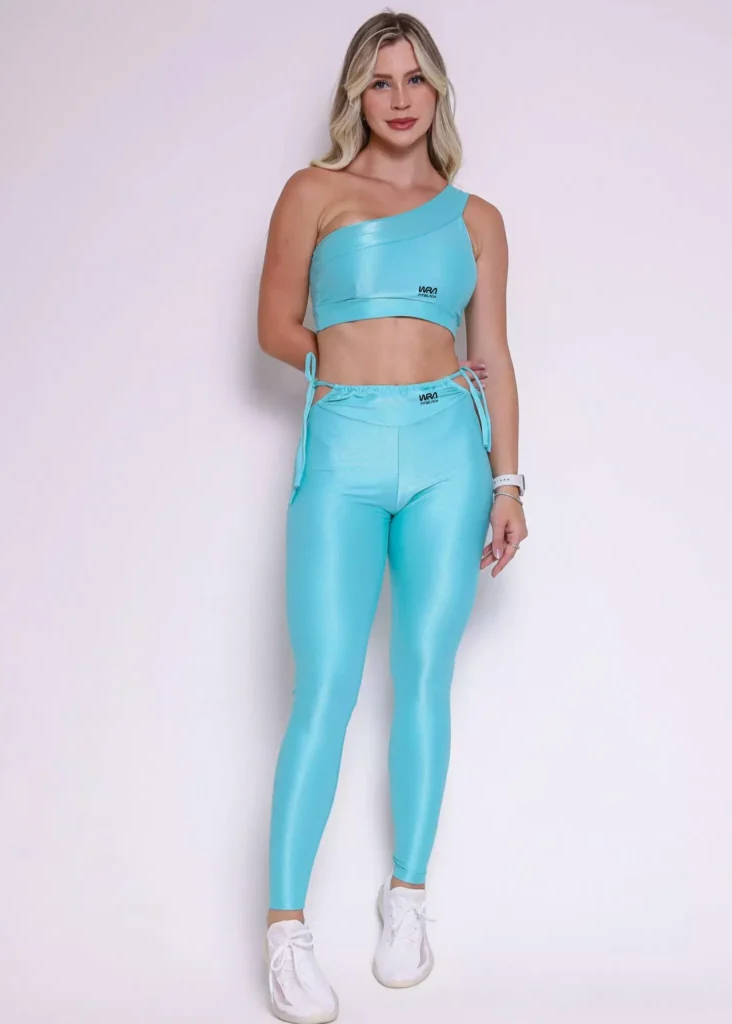 Conjunto Push Up de Compressão azulCandy WRA FITBEACH 4