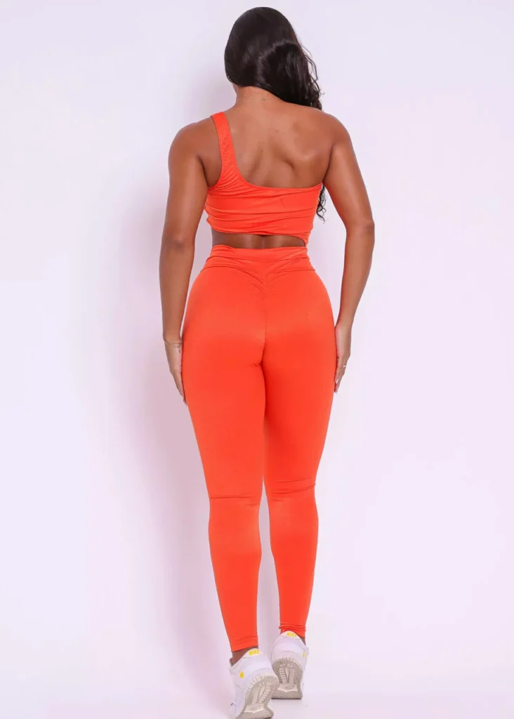 Macacão Glow WRA FITBEACH Laranja 1