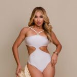 Maiô/Fato de Banho cintura à mostra semi fio - WRA Fitbeach