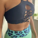 Conjunto de Legging push up +Top cruzamento frontal - wra fitbeach
