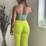 Conjunto de Legging push up +Top de laço escama - wra fitbeach