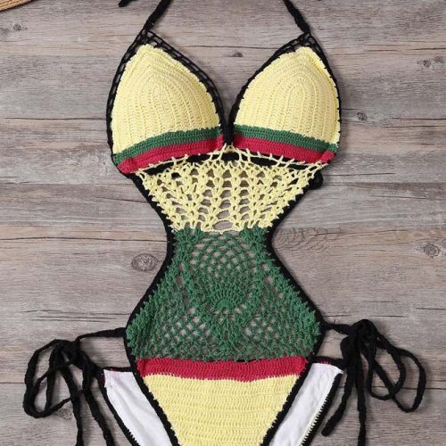 Maiô de Croche nude wra fitbeach